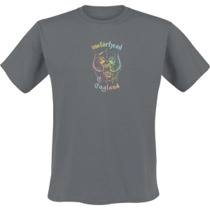 Motörhead England Rainbow Tričko charcoal - RockTime.cz