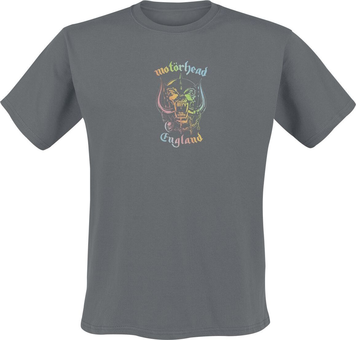 Motörhead England Rainbow Tričko charcoal - RockTime.cz