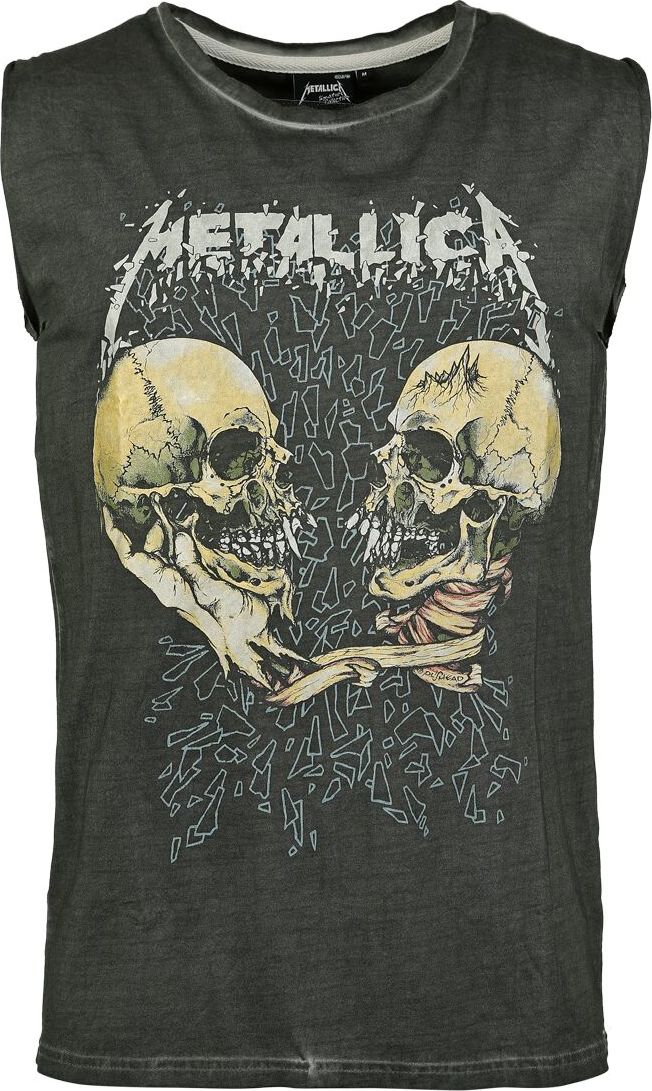Metallica EMP Signature Collection Tank top tmavě šedá - RockTime.cz