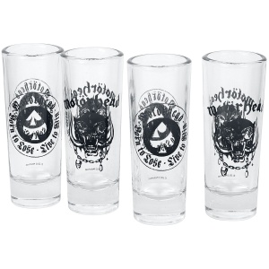 Motörhead Motörhead Logo sada sklenicek transparentní - RockTime.cz