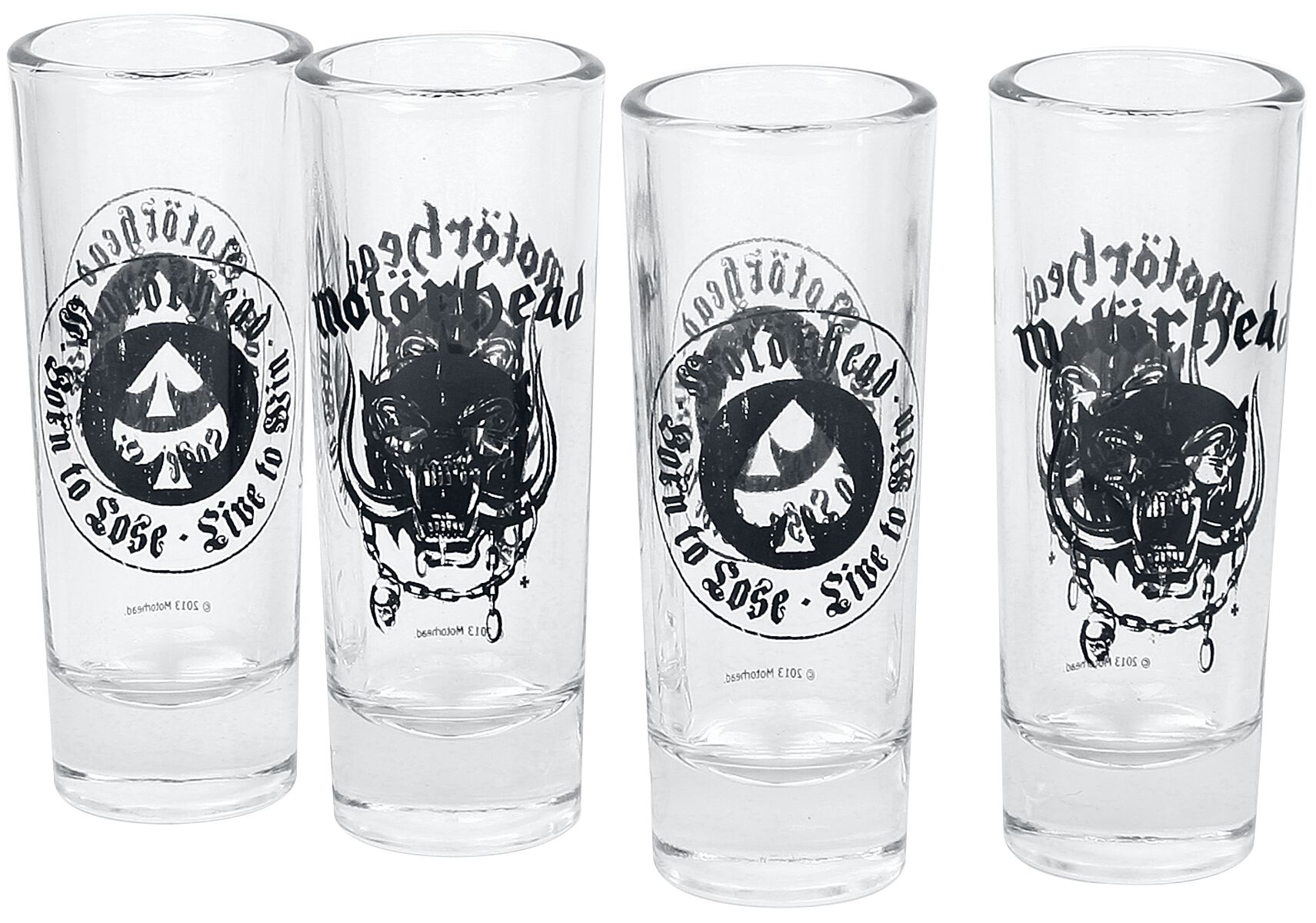 Motörhead Motörhead Logo sada sklenicek transparentní - RockTime.cz