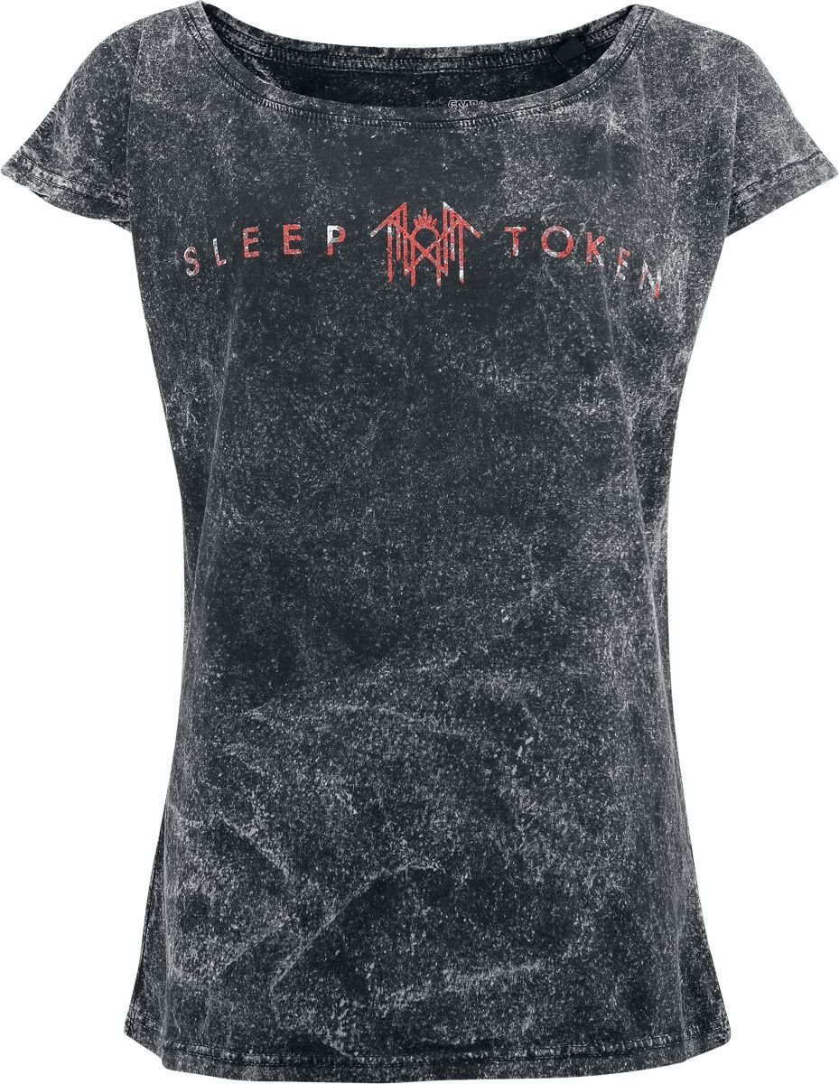 Sleep Token Moon Shadow Dámské tričko cerná/šedá - RockTime.cz
