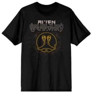 Alien Weaponry Sun Logo Tričko černá - RockTime.cz