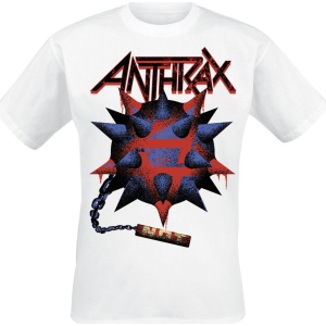 Anthrax Pentathrax Mace Tričko bílá - RockTime.cz