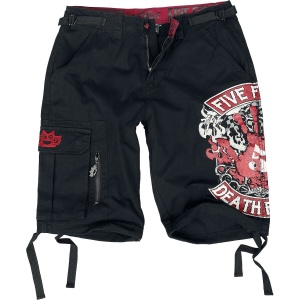 Five Finger Death Punch EMP Signature Collection Cargo kraťasy černá - RockTime.cz