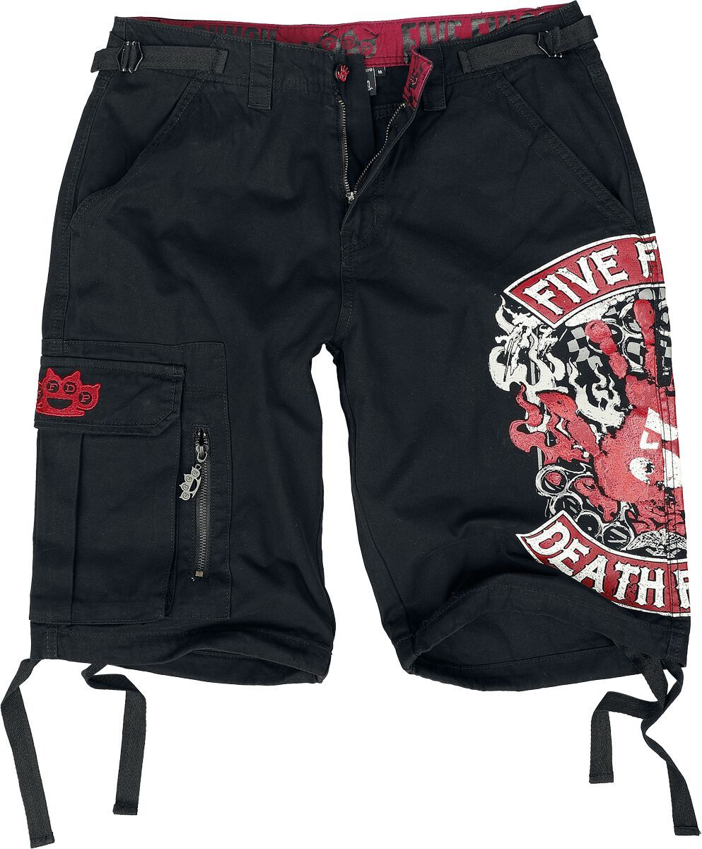 Five Finger Death Punch EMP Signature Collection Cargo kraťasy černá - RockTime.cz