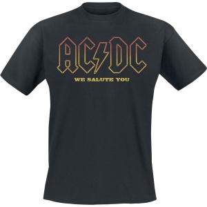 AC/DC About To Rock Salute Tričko černá - RockTime.cz