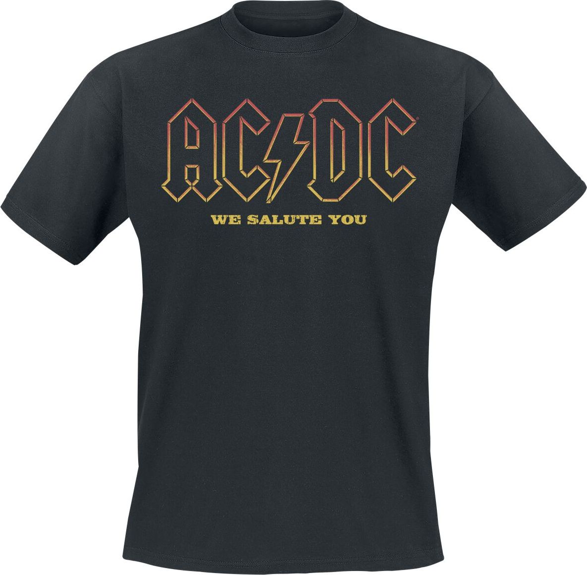 AC/DC About To Rock Salute Tričko černá - RockTime.cz