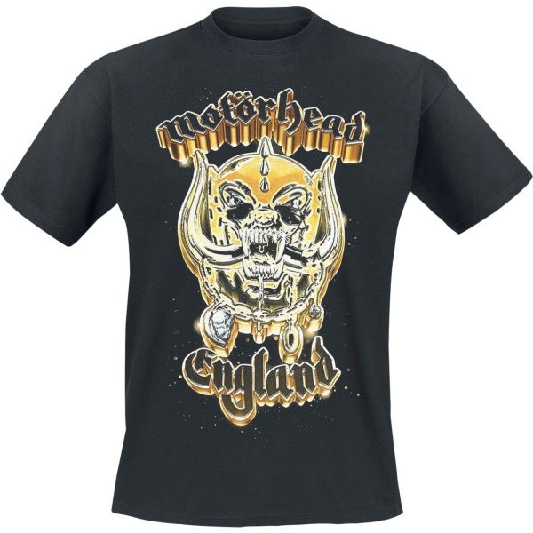 Motörhead 50th Gold Warpig Tričko černá - RockTime.cz