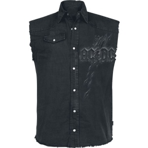 AC/DC Back In Black Torn Košile bez rukávu černá - RockTime.cz