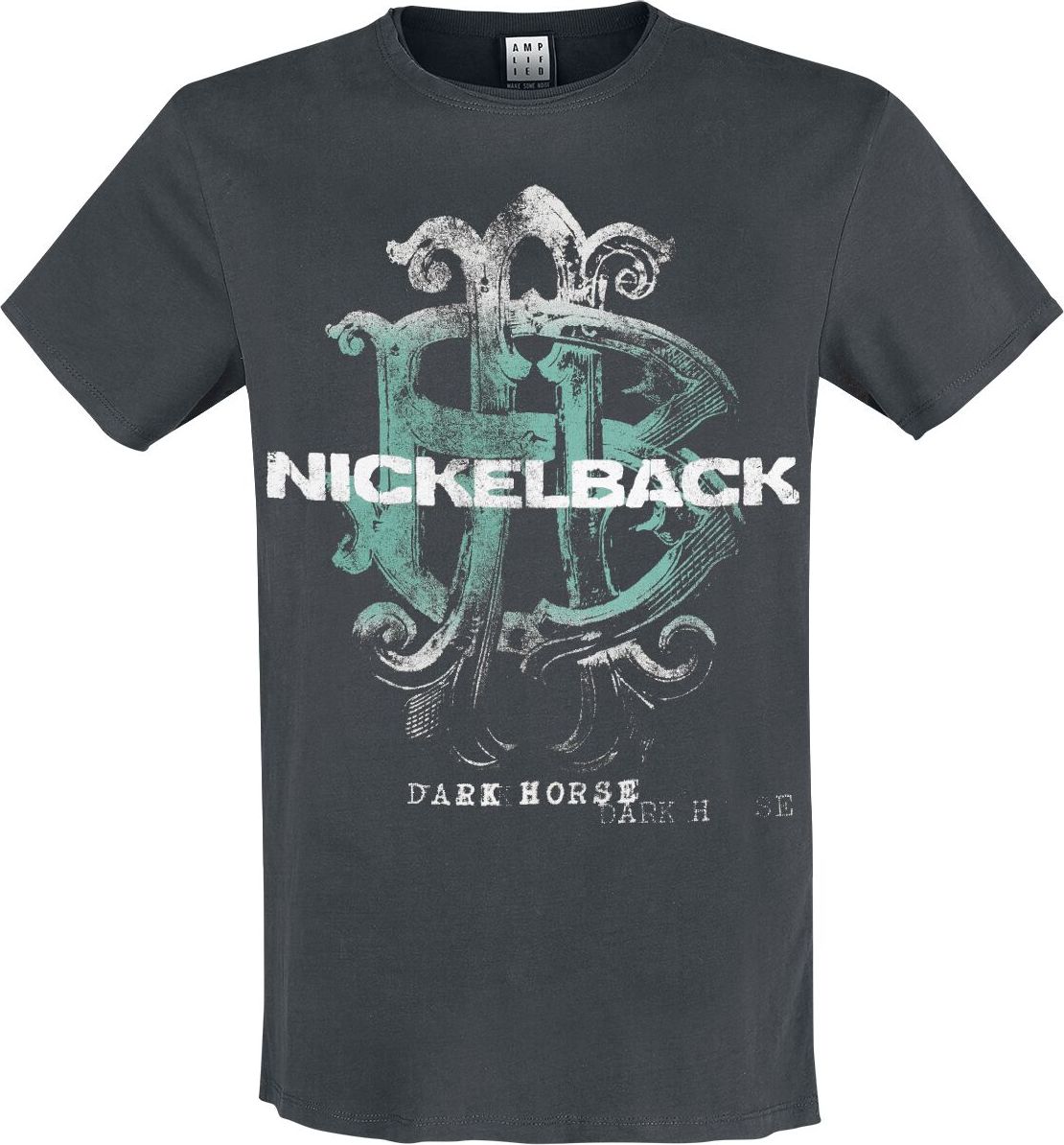 Nickelback Dark horse Tričko charcoal - RockTime.cz