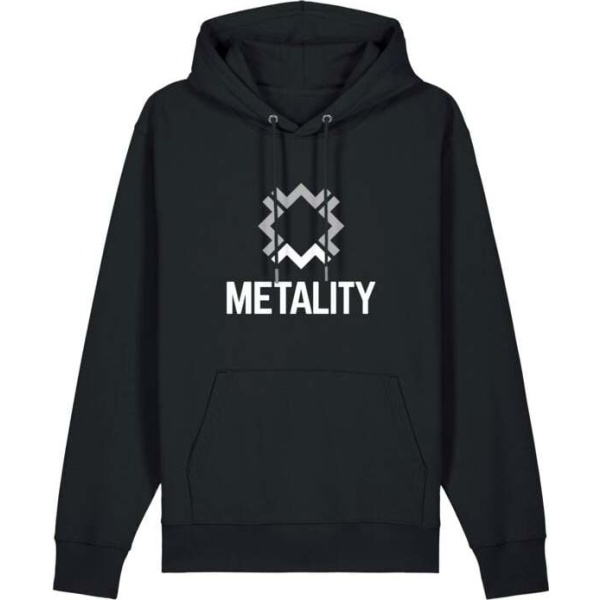 Metality Pullover Mikina s kapucí černá - RockTime.cz