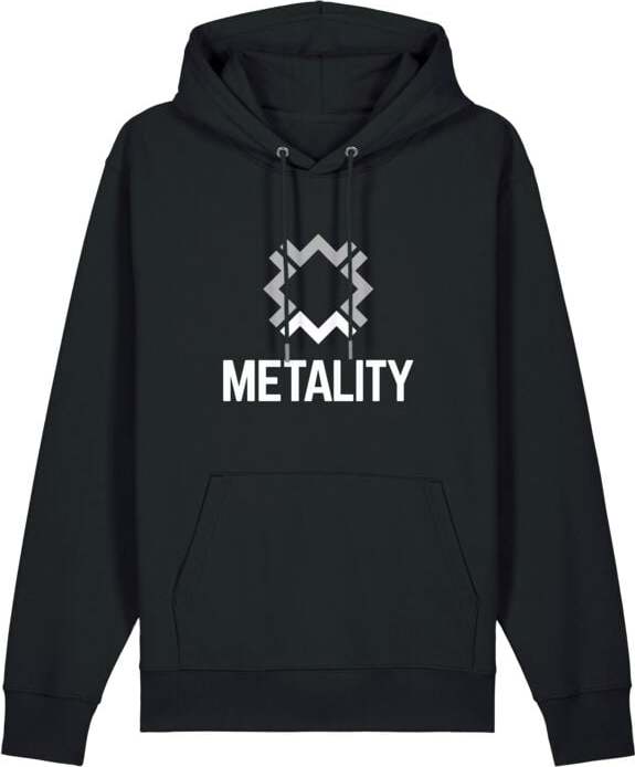 Metality Pullover Mikina s kapucí černá - RockTime.cz
