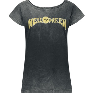 Helloween Keeper Dámské tričko šedá - RockTime.cz