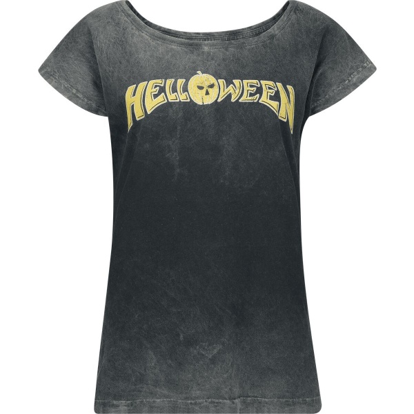 Helloween Keeper Dámské tričko šedá - RockTime.cz
