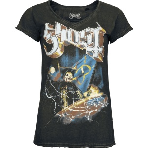 Ghost Lightning Dámské tričko antracitová - RockTime.cz
