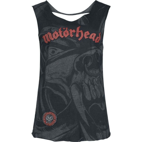 Motörhead EMP Signature Collection Dámský top tmavě šedá - RockTime.cz