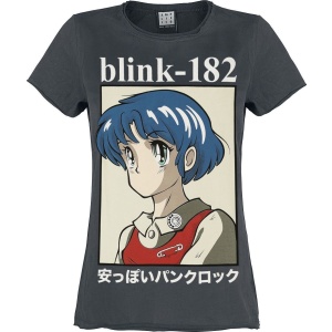 Blink-182 Amplified Collection - Anime Dámské tričko charcoal - RockTime.cz