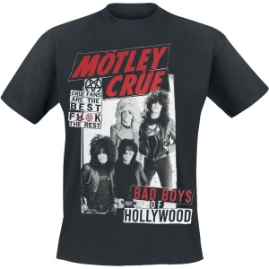 Mötley Crüe Crue Fans Tričko černá - RockTime.cz