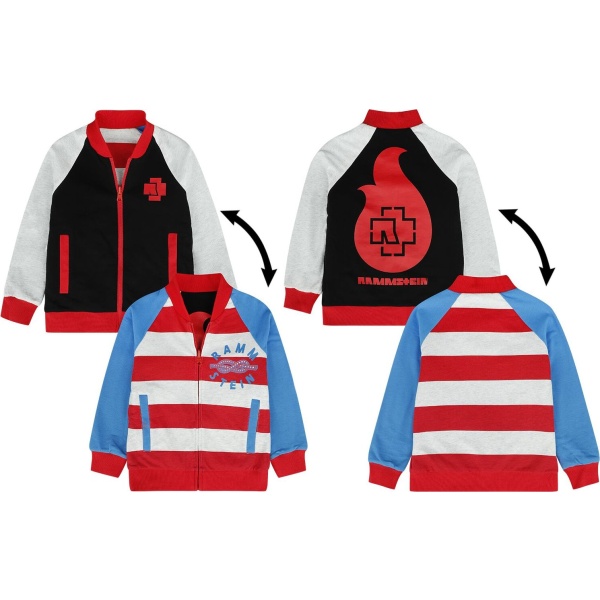 Rammstein Kids-Wendejacke detská bunda vícebarevný - RockTime.cz