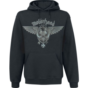 Motörhead Winged Warpig Mikina s kapucí černá - RockTime.cz