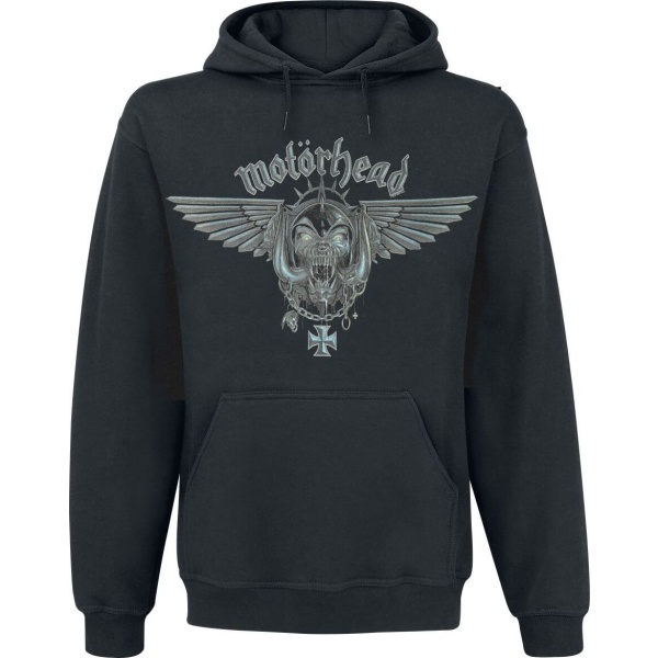 Motörhead Winged Warpig Mikina s kapucí černá - RockTime.cz