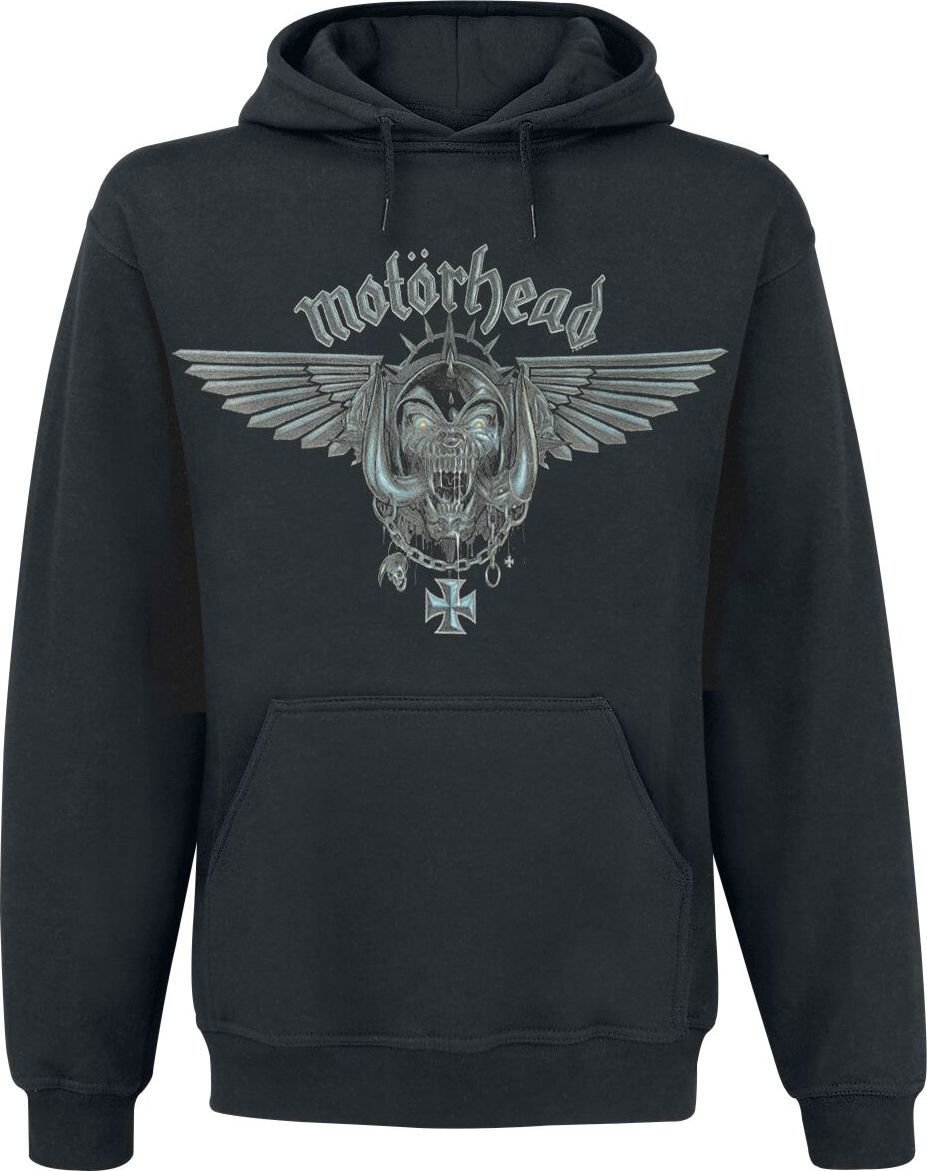 Motörhead Winged Warpig Mikina s kapucí černá - RockTime.cz