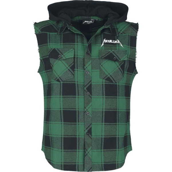Metallica EMP Signature Collection Košile bez rukávu zelená/cerná - RockTime.cz