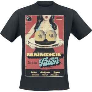 Rammstein Dicke Titten Tričko černá - RockTime.cz