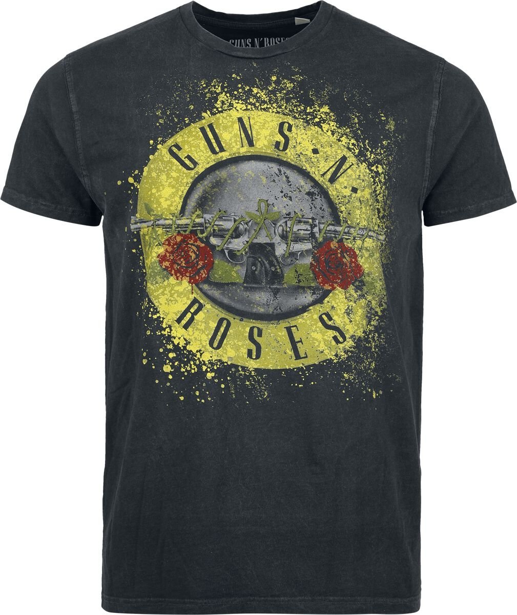 Guns N' Roses Bullet Logo Tričko antracitová - RockTime.cz