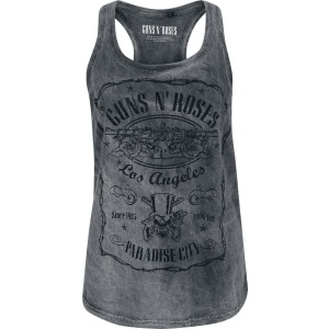 Guns N' Roses Paradise City Dámský top šedá - RockTime.cz