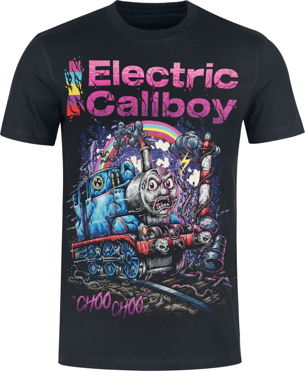 Electric Callboy Choo Choo Heavyweight Tričko černá - RockTime.cz