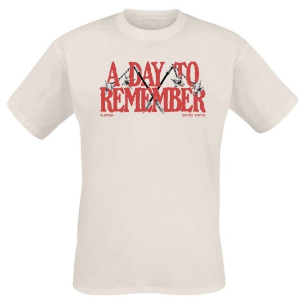 A Day To Remember To The Death Tričko bílá - RockTime.cz