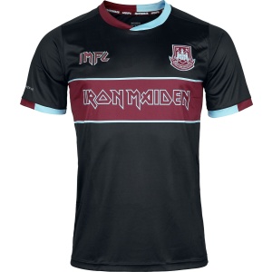 Iron Maiden IMFC West Ham Jersey Dres pro fanoušky černá - RockTime.cz