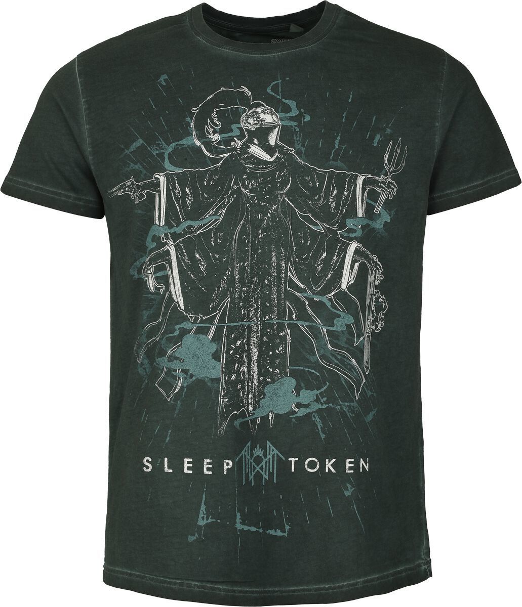 Sleep Token Ascensionism Tričko zelená - RockTime.cz