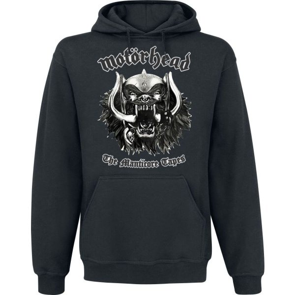 Motörhead The Manticore Tapes Mikina s kapucí černá - RockTime.cz