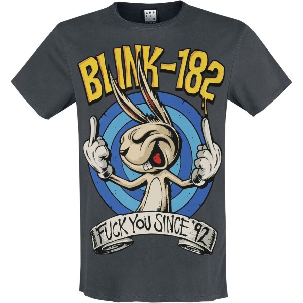 Blink-182 Amplified Collection - F you Since 92 Dámské tričko charcoal - RockTime.cz