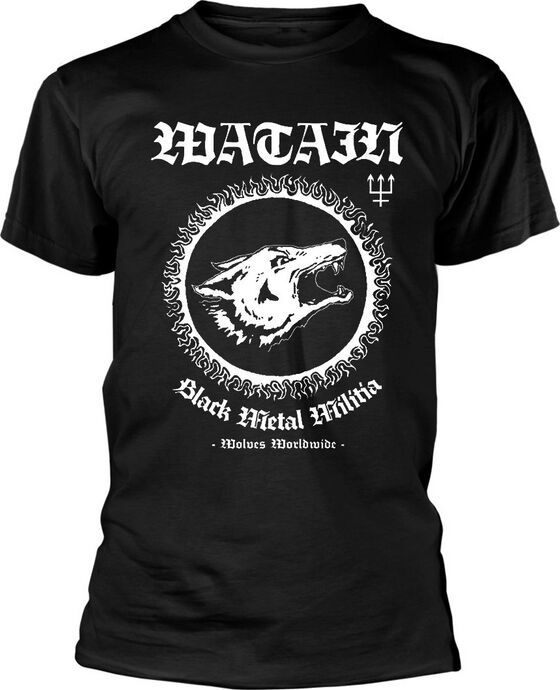 Watain Black Metal Militia Tričko černá - RockTime.cz