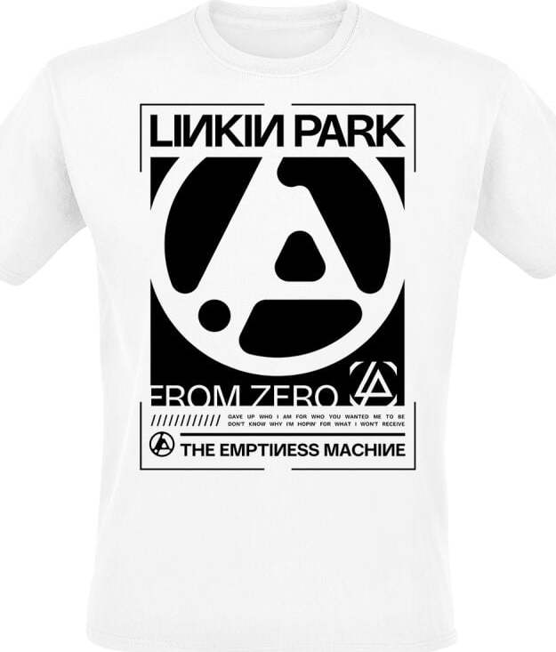 Linkin Park From Zero The Emptiness Block Tričko bílá - RockTime.cz
