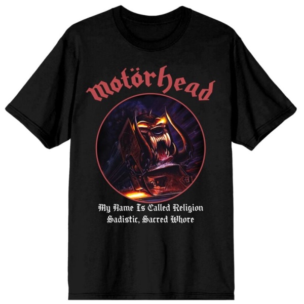 Motörhead 50 My Name Is Called Religion Tričko černá - RockTime.cz