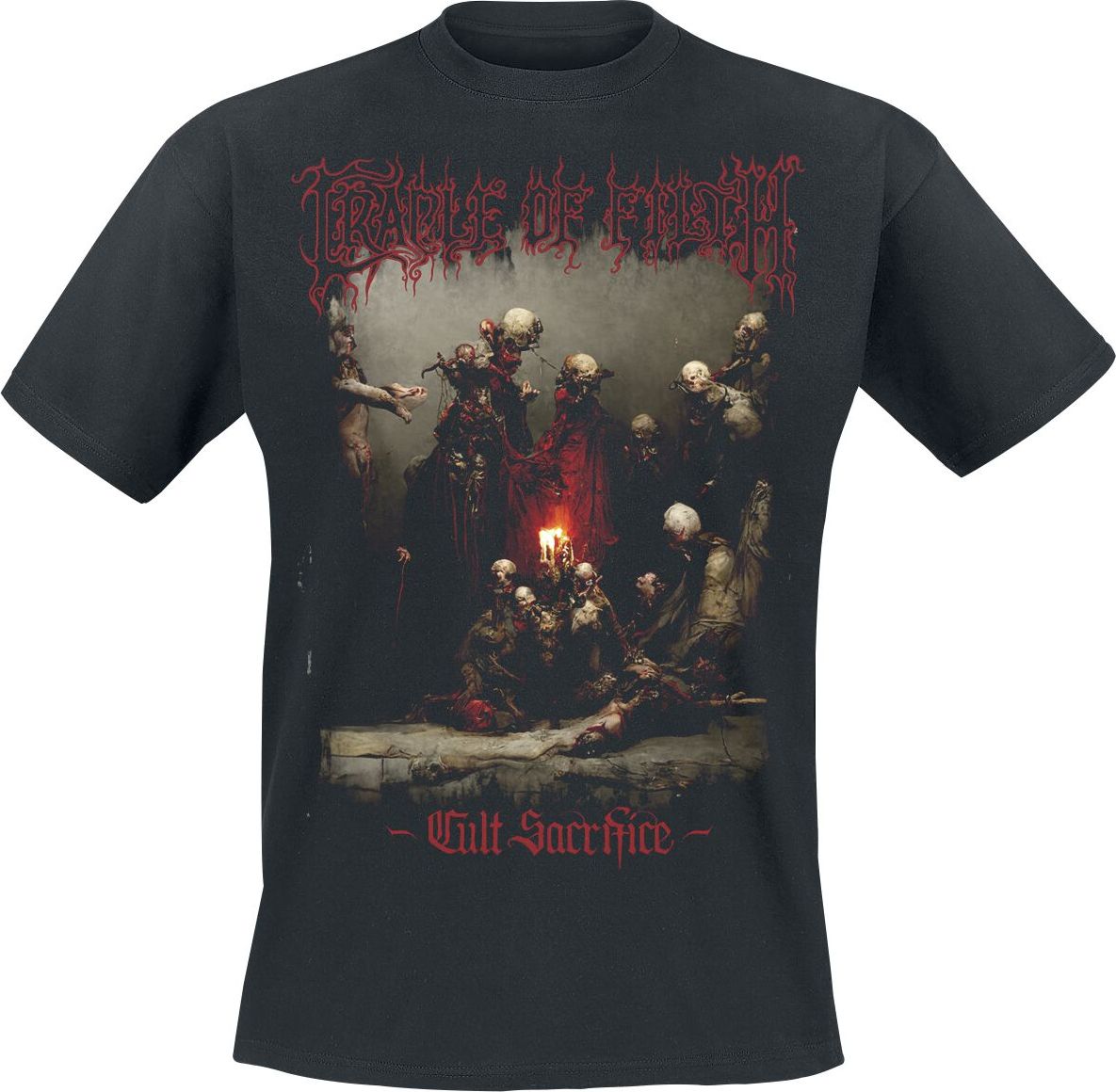 Cradle Of Filth Cult Sacrifice Tričko černá - RockTime.cz