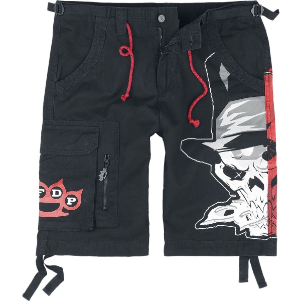 Five Finger Death Punch EMP Signature Collection Cargo kraťasy černá - RockTime.cz