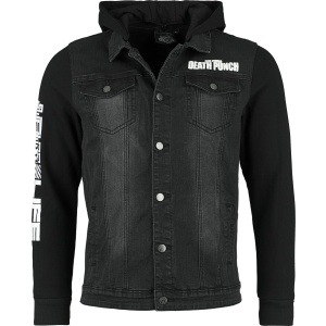 Five Finger Death Punch EMP Signature Collection Džínová bunda tmave šedá/cerná - RockTime.cz