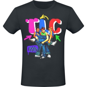 TLC Collage Tričko černá - RockTime.cz