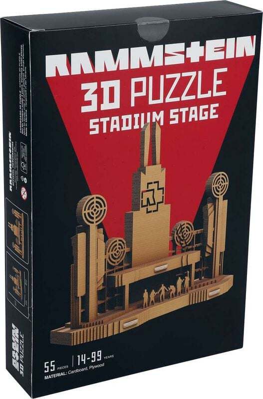 Rammstein 3D Puzzle - Stadion Bühne Puzzle standard - RockTime.cz