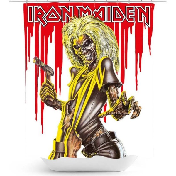 Iron Maiden Killers sprchový záves vícebarevný - RockTime.cz