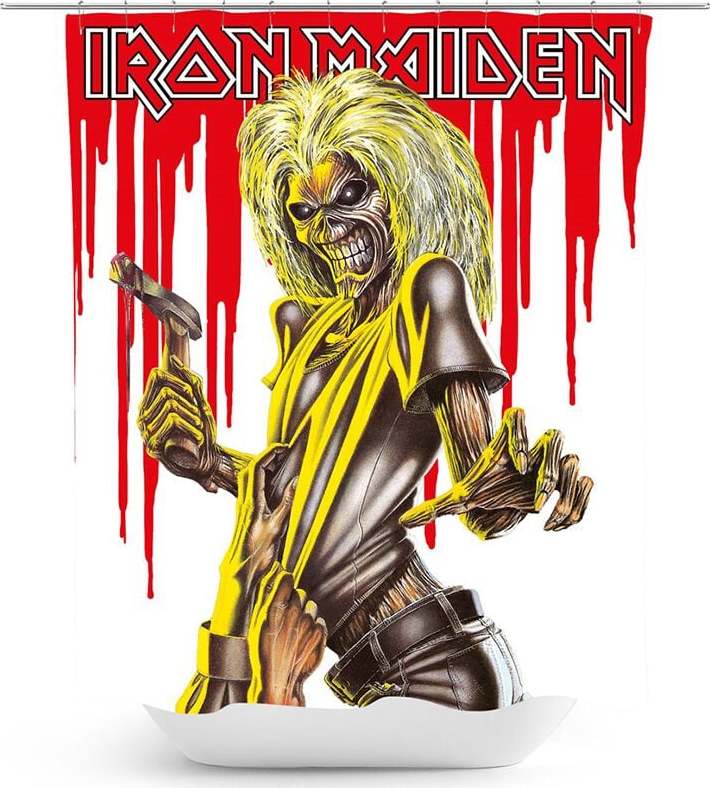 Iron Maiden Killers sprchový záves vícebarevný - RockTime.cz