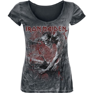 Iron Maiden Fear Of The Dark Vintage Dámské tričko černá/použitý vzhled - RockTime.cz
