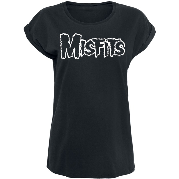 Misfits Classic Logo Dámské tričko černá - RockTime.cz