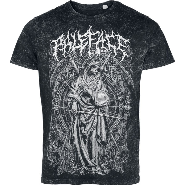Paleface Swiss Reaper Angel Tričko tmavě šedá - RockTime.cz
